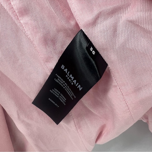 BALMAIN
6 BUTTON COTTON-PIQUE - Picture 5 of 7